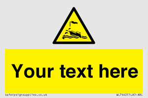 Custom Warning wind over tide conditions